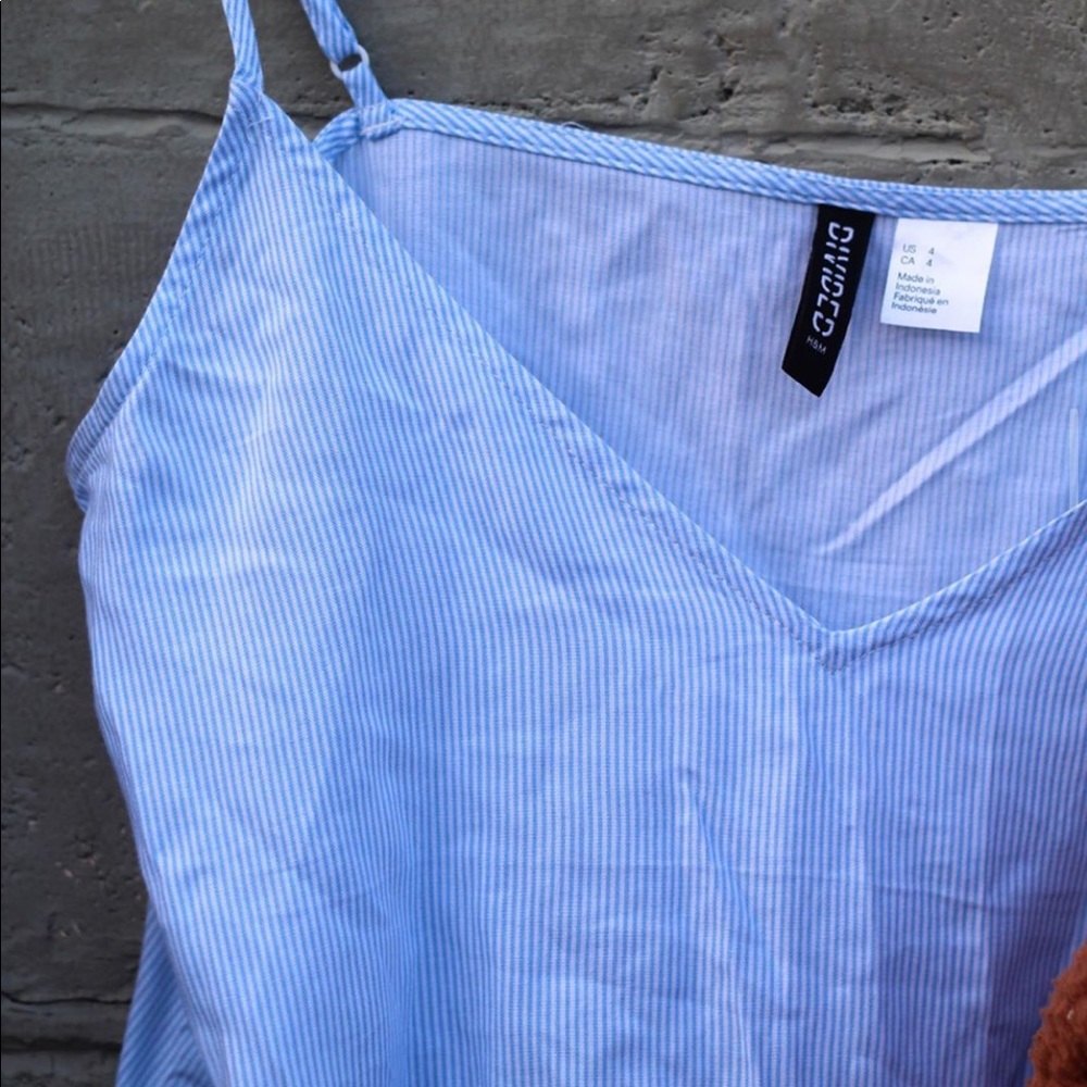 Blue tank